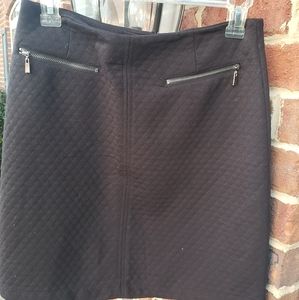 Black mini skirt by Laundry